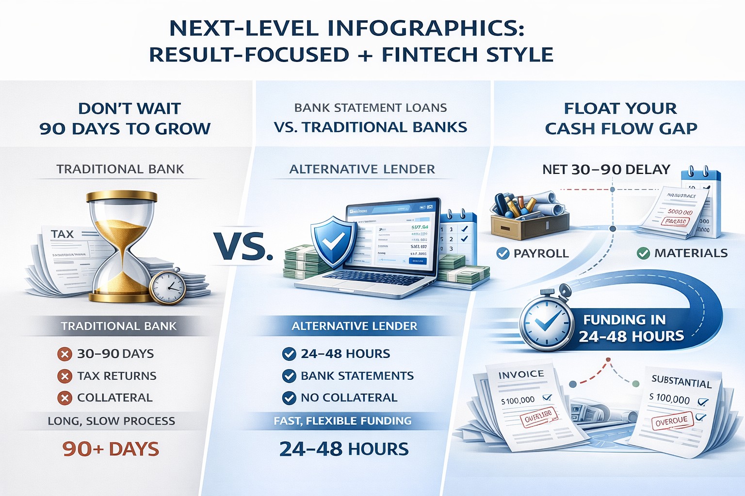 Bank Statement Contractor Working Capital Loans