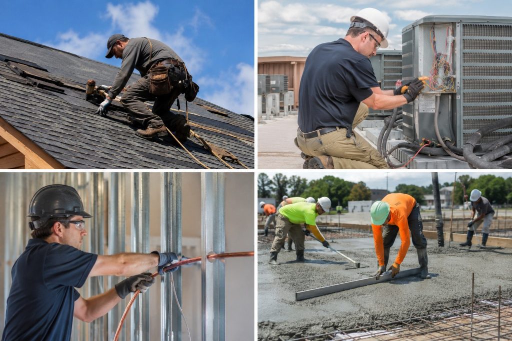 Trades That Commonly Use Small Construction Loans