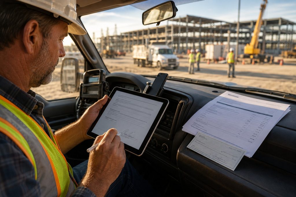 How to Apply for Construction Line of Credit for Purchase Orders Same Day Funding