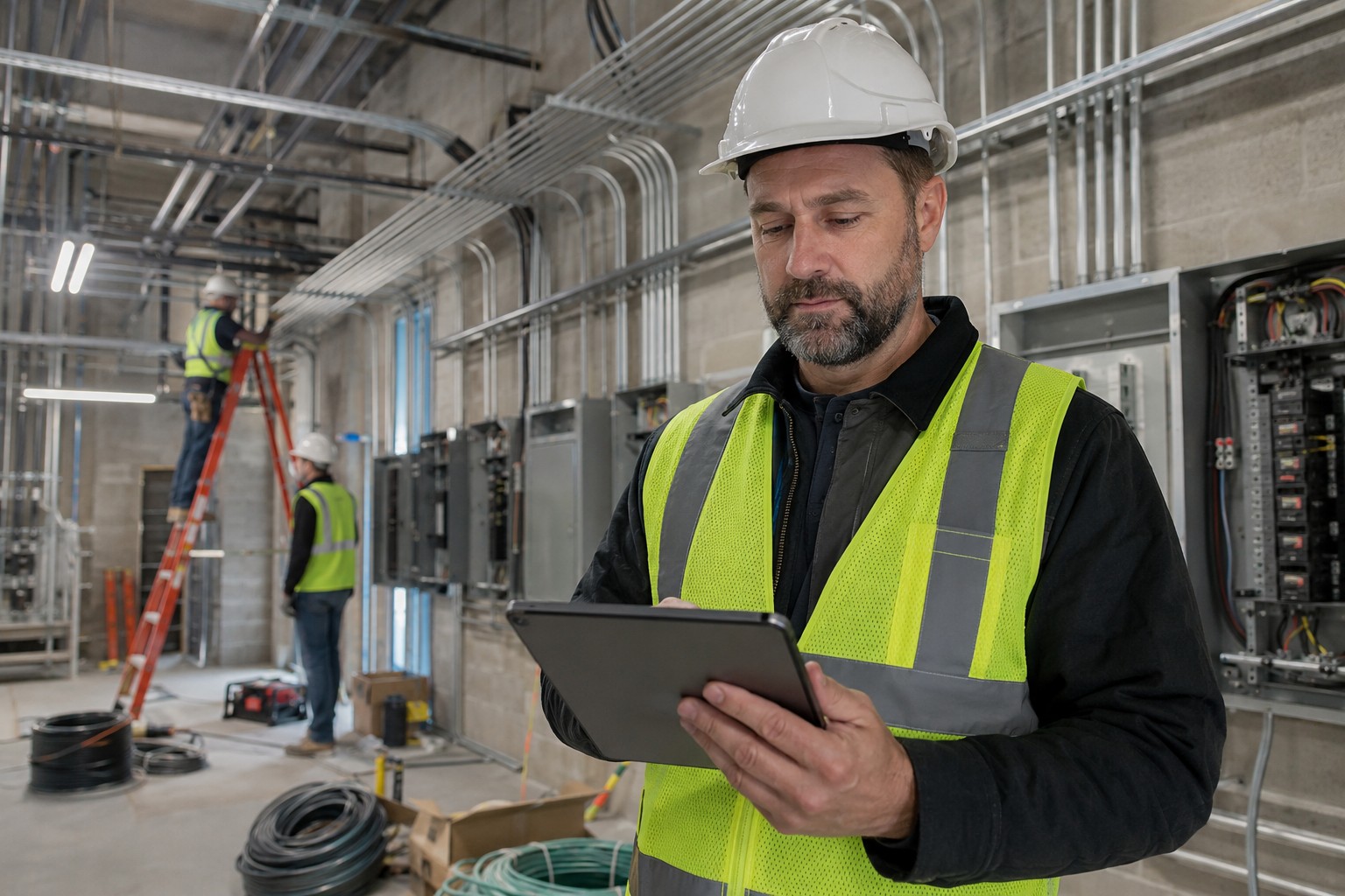 Bank Statement Construction Business Line of Credit for Electrical Contractors 