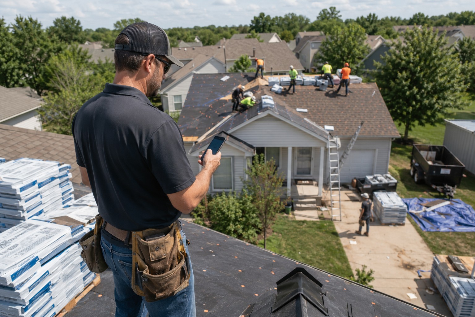 Construction Business Line of Credit for Roofing Contractors
