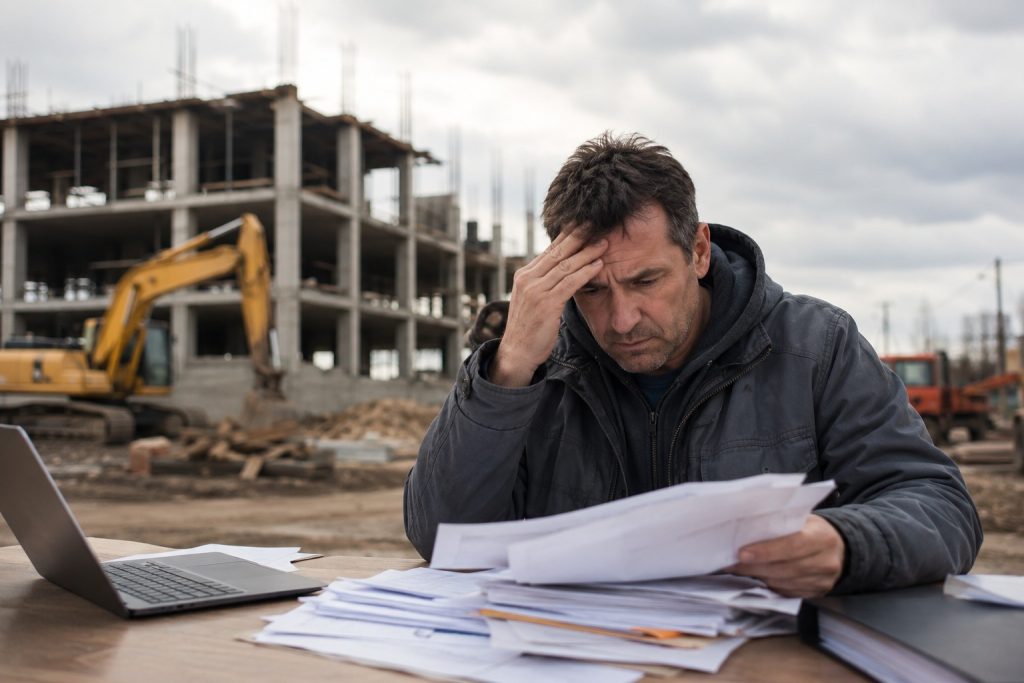 Construction Industry Cash Flow Challenges and Credit Problems