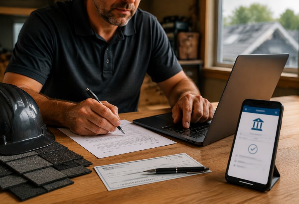 How to Apply for a Construction Business Line of Credit for Roofing Contractors